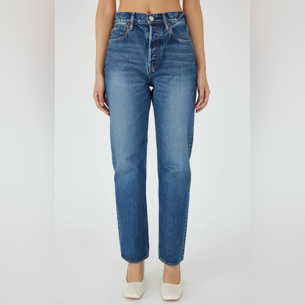 Moussy Whitney Wide Straight Jeans, size 27